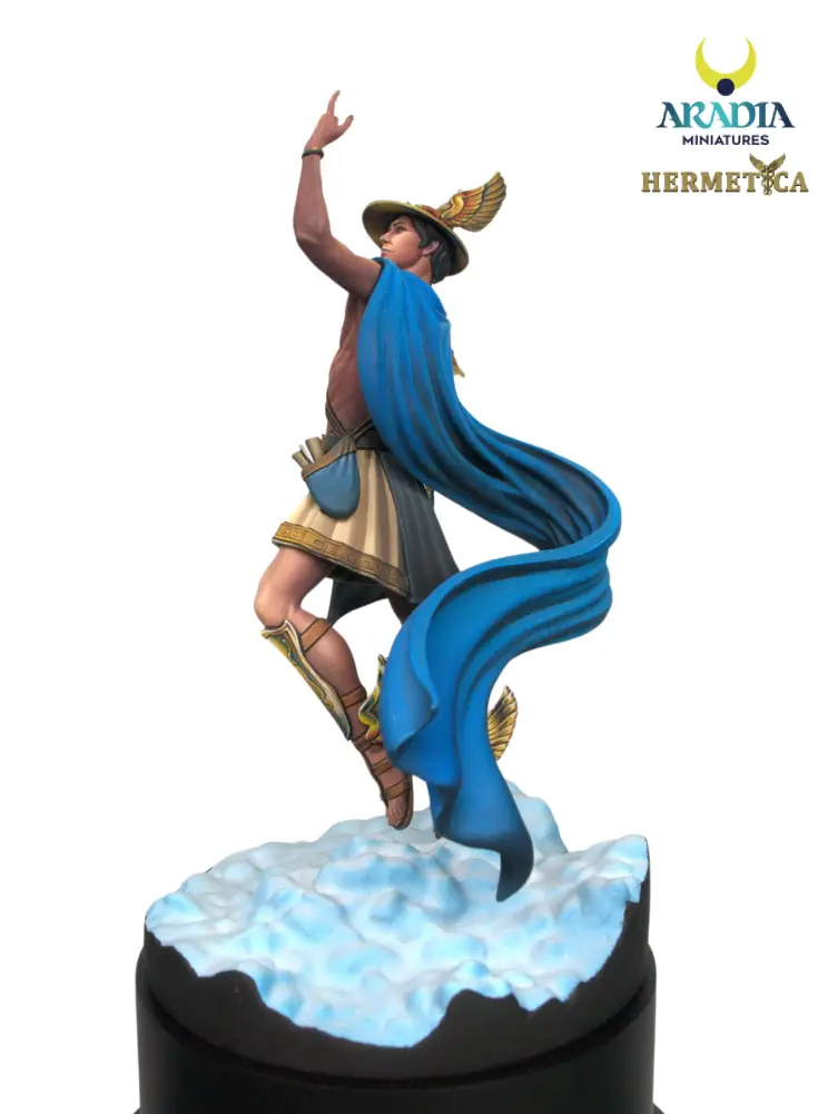 Hermetica Hermes Divine Messenger figurine STL mythologie