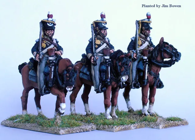 Perry Miniatures Napoleonic BH34 figurines Light Dragoons