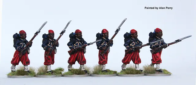 Perry Triple Alliance TA 58 zouaves Bahia attaque métal