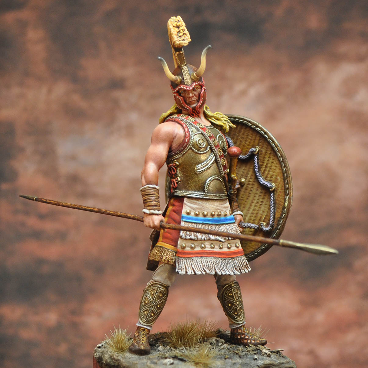 Art Girona Mythology Achille figurine à peindre