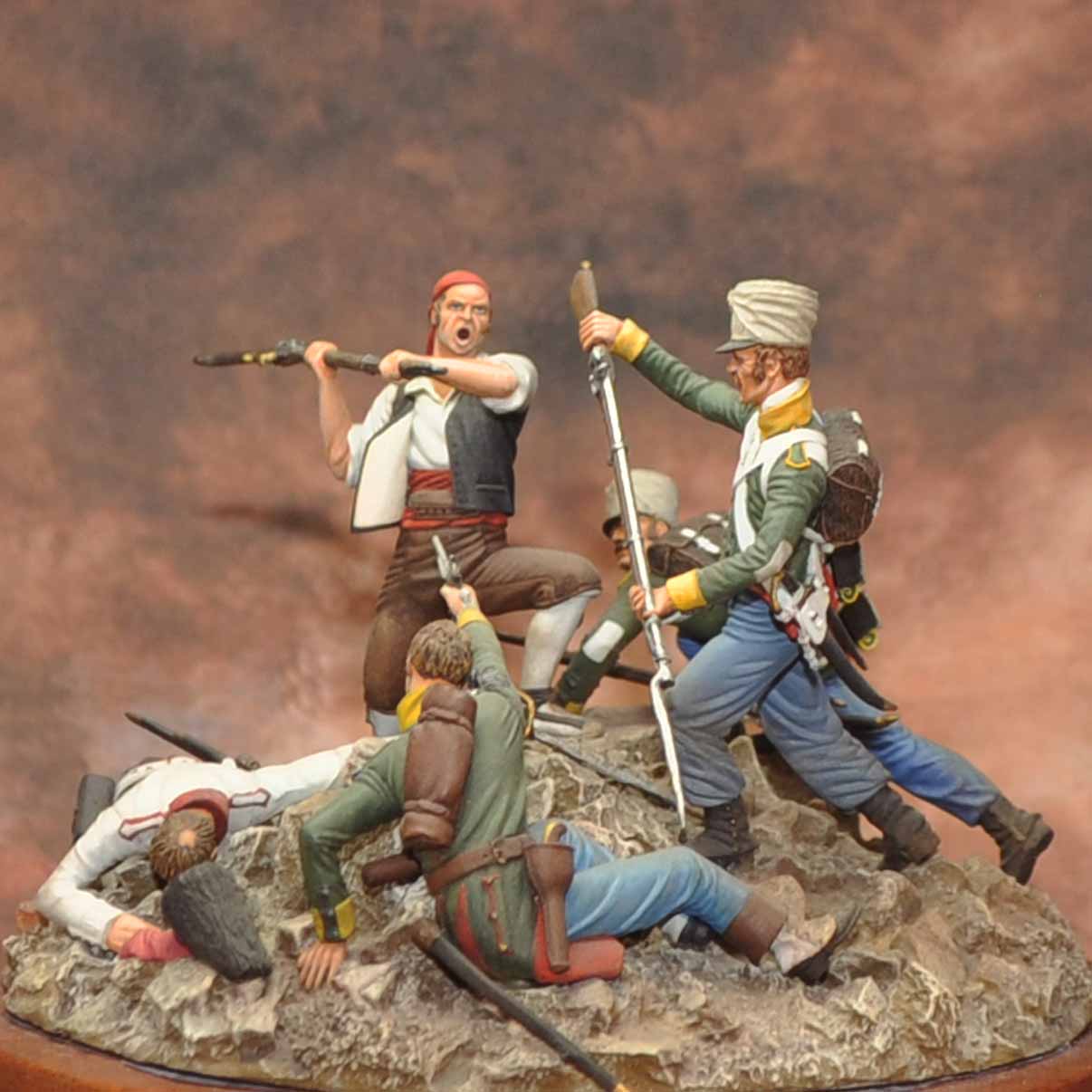 ART GIRONA Napoleonic El gran dia de Girona 1808 maquette