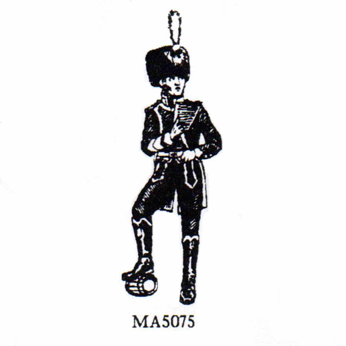 Art Girona Miniatures Chef musique 7e chasseurs figurine