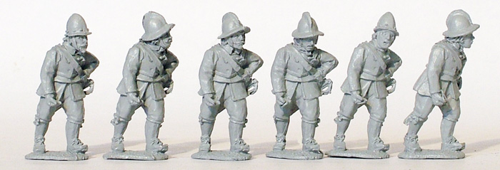 Perry English Civil War ECW29 Piquiers figurines en marche