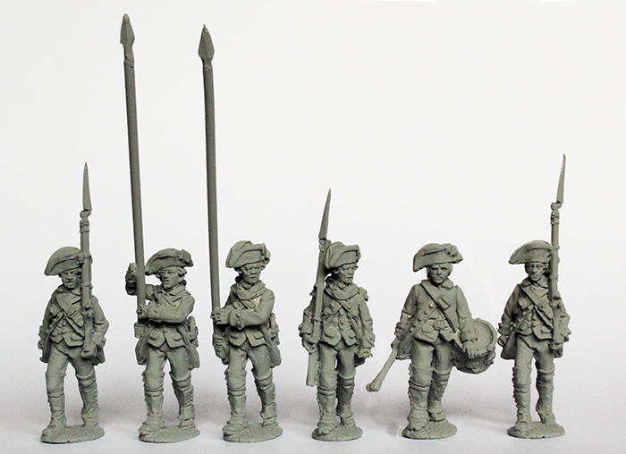 Perry Miniatures AW 196 Spanish Infantry figurines marche