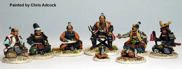 Perry Miniatures Samouraï SAM32 daimyo figurines 28mm