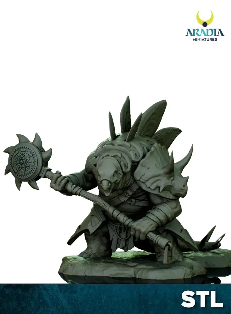 Mickael Lelièvre Stegazaurus fichier STL dinosaure à imprimer