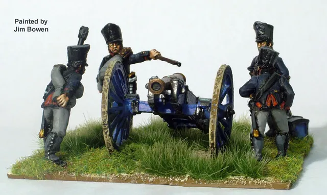 Perry Miniatures Napoleonic PN6 Foot Artillery figurines 28mm