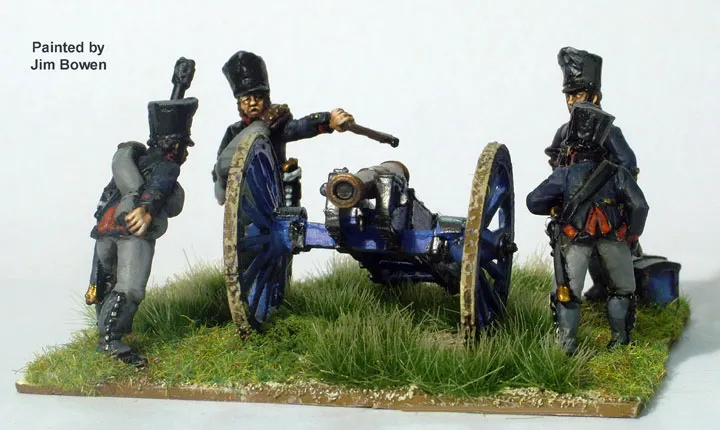 Perry Miniatures Napoleonic PN6 Foot Artillery figurines 28mm
