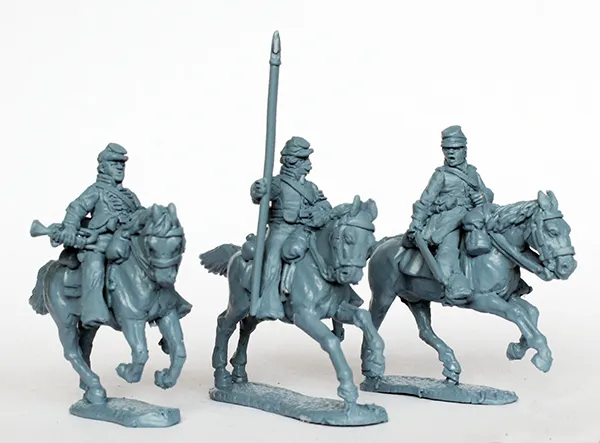 Perry Miniatures ACW 99 Union commandement cavalerie figurines 28mm