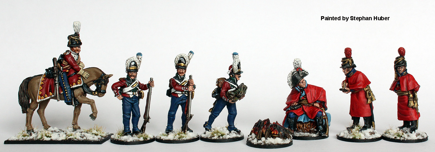 Perry Miniatures Napoleonic DAN50 Norvège figurines état-major