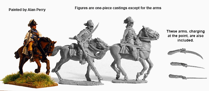 Perry Miniatures AW189 Light Dragoons figurines cavalerie 1777