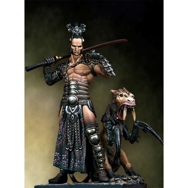 Art Girona Miniatures Twinblades figurine 54mm métal à peindre