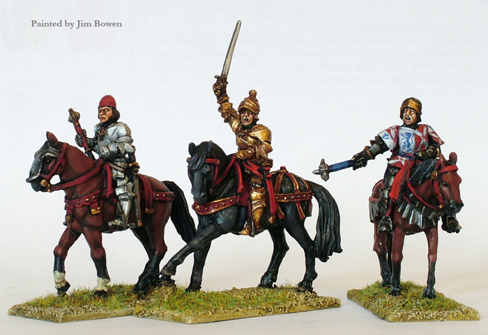 Perry WR3 Yorkist commandement monté figurines 28mm métal