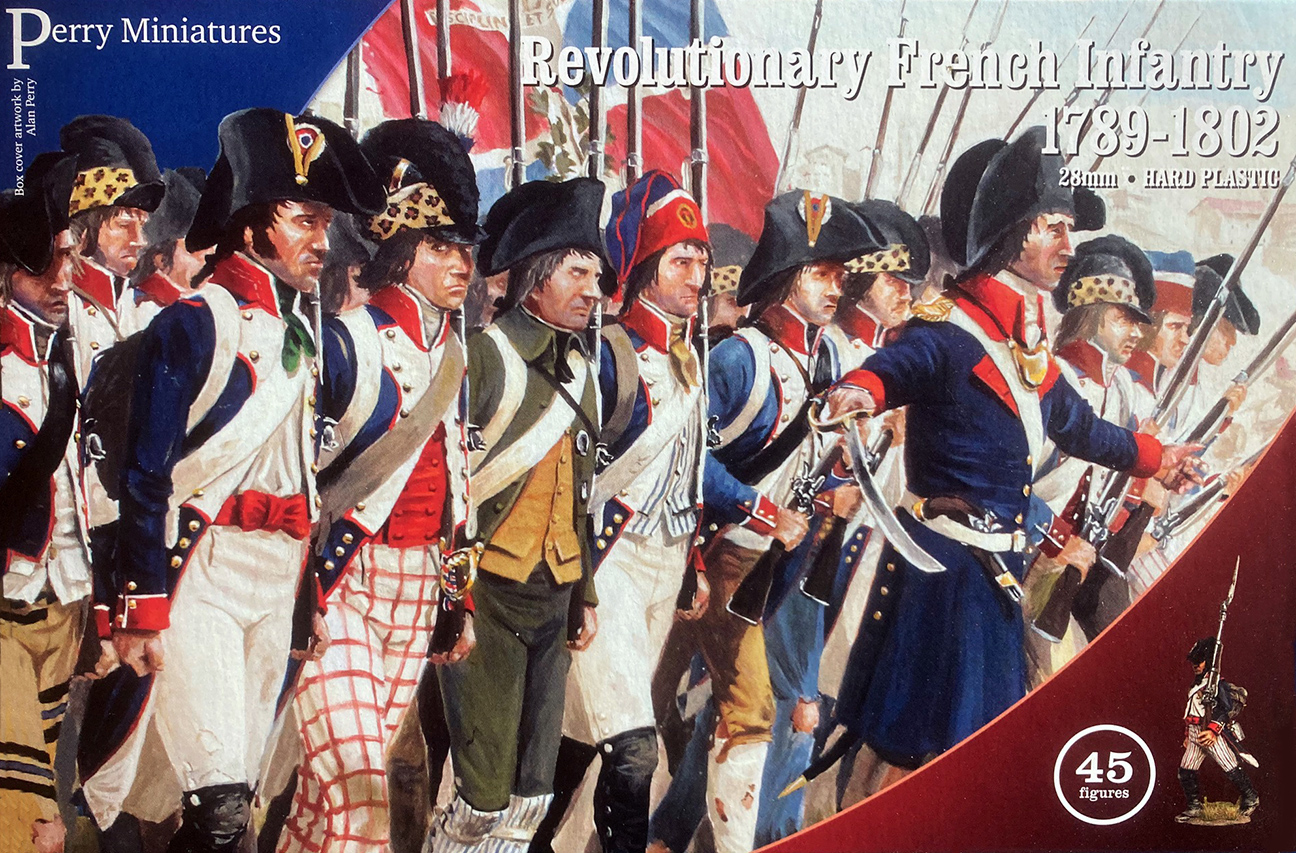 Perry Miniatures REVF 80 Infanterie française boîte 45 figurines