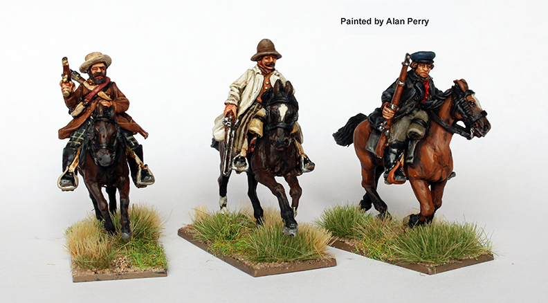 Perry Miniatures ACW 117 cavalerie confédérée au galop civil