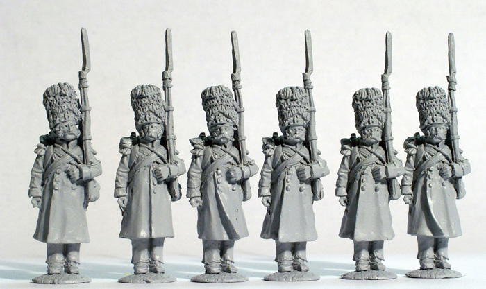 Perry Miniatures Napoleonic FN109 grenadiers garde manteau 28mm