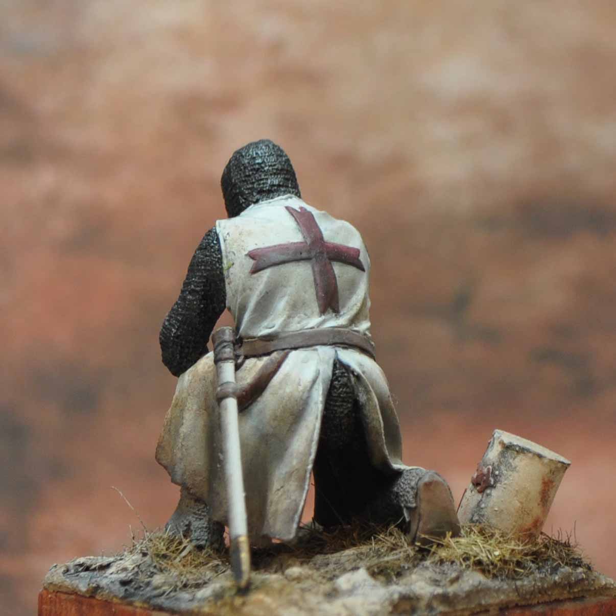 ART GIRONA International Templar Second Crusade XIIe figurine