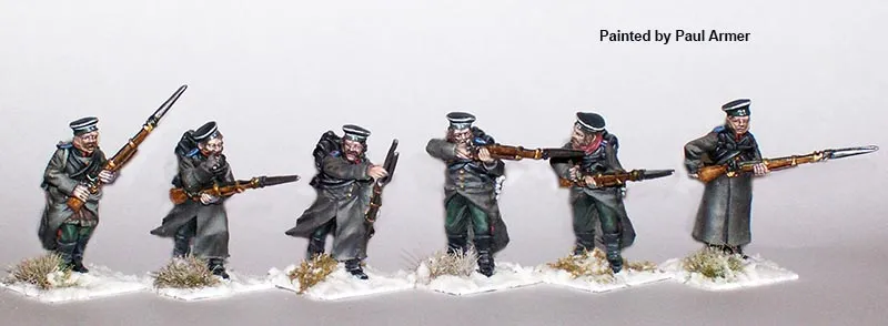 Perry Miniatures Napoleonic RN 71 figurines chasseurs hiver
