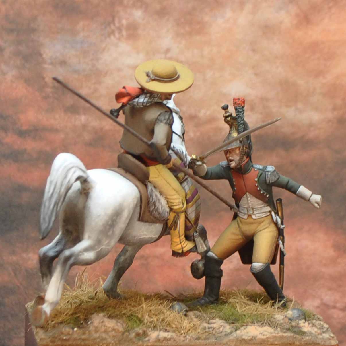 Art Girona Bailén 1809 figurine 54mm guerres napoléoniennes