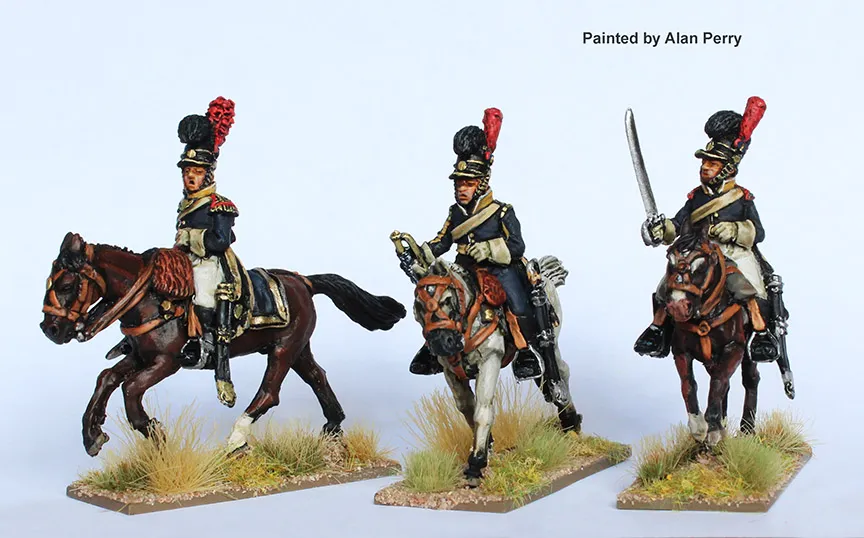 Perry Miniatures Napoleonic PORT 15 cavalerie figurines métal galop