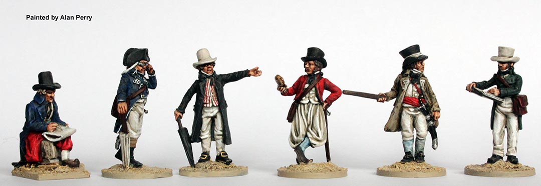 Perry Miniatures Napoleonic FE45 figurine 28mm savants