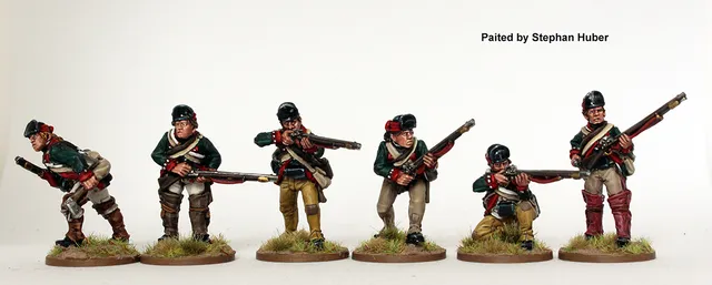 Perry Miniatures AWI AW 214 Butler's Rangers tirailleurs
