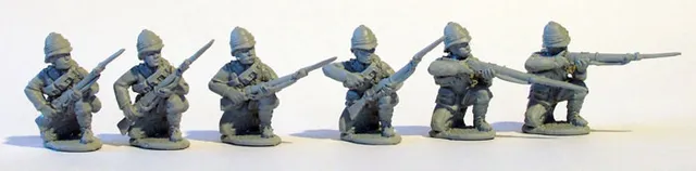 Perry SB77 Infanterie montée à genoux 28mm