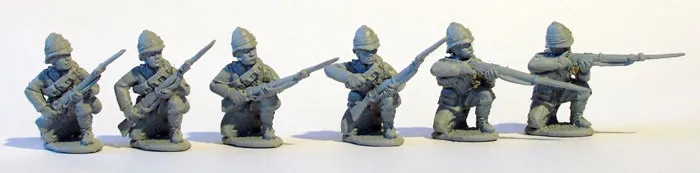 Perry SB77 Infanterie montée à genoux 28mm