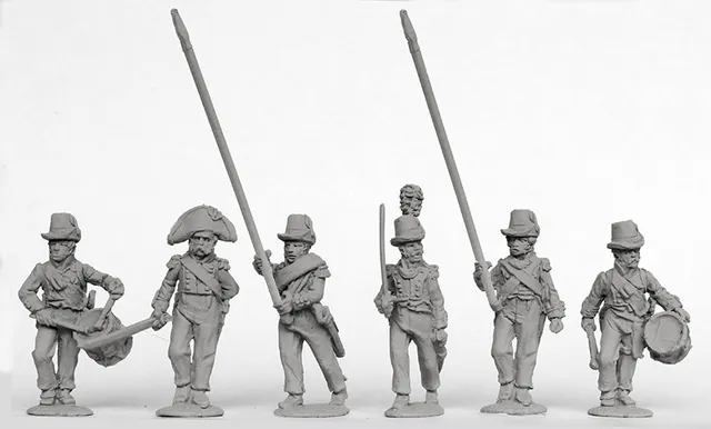 Perry SPA10 Légion catalane commandement figurines métal