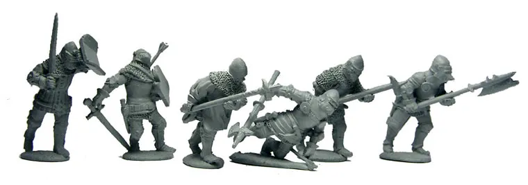 Perry Miniatures Agincourt AO6 figurines hommes d’armes à pied