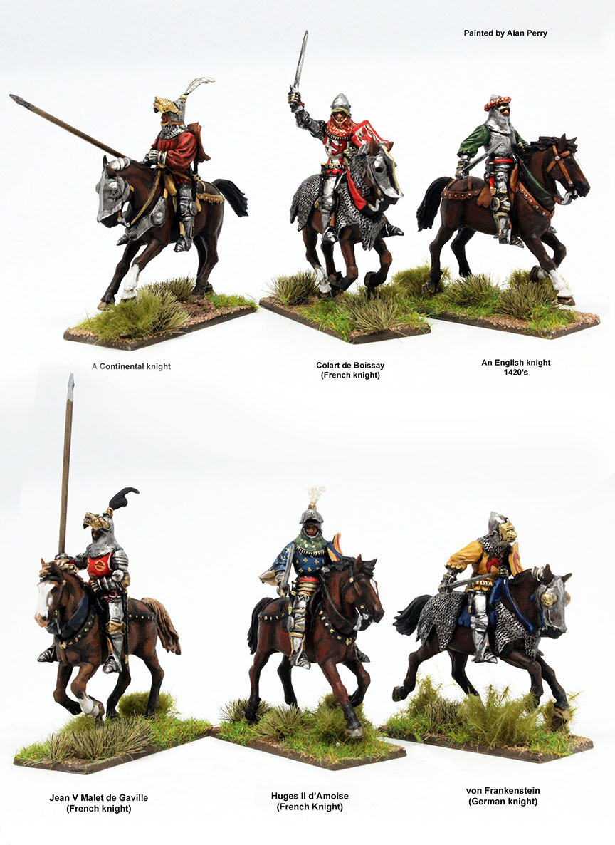 Perry Miniatures AO70 boîte chevaliers montés Agincourt 1415 x12