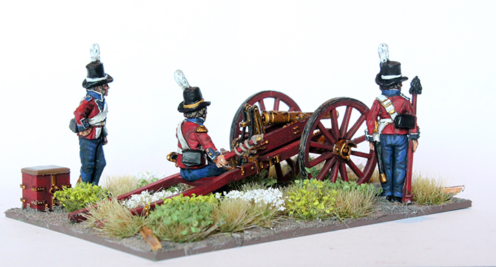 Perry Napoleonic DAN 57 amusette 1 livre artillerie danoise