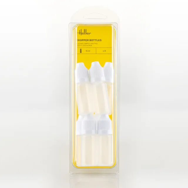 Heller Historical Collection flacons compte-gouttes 10 ml 8 pièces