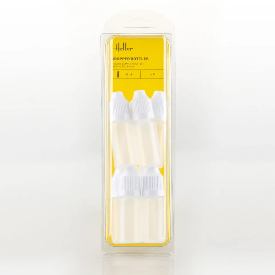 Heller Historical Collection flacons compte-gouttes 10 ml 8 pièces