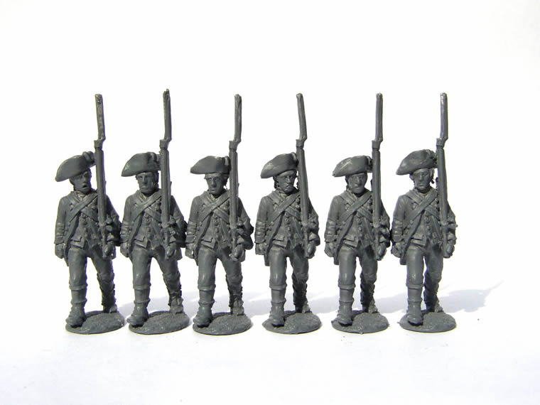 Perry Miniatures AW 40 American Infantry figurines marche