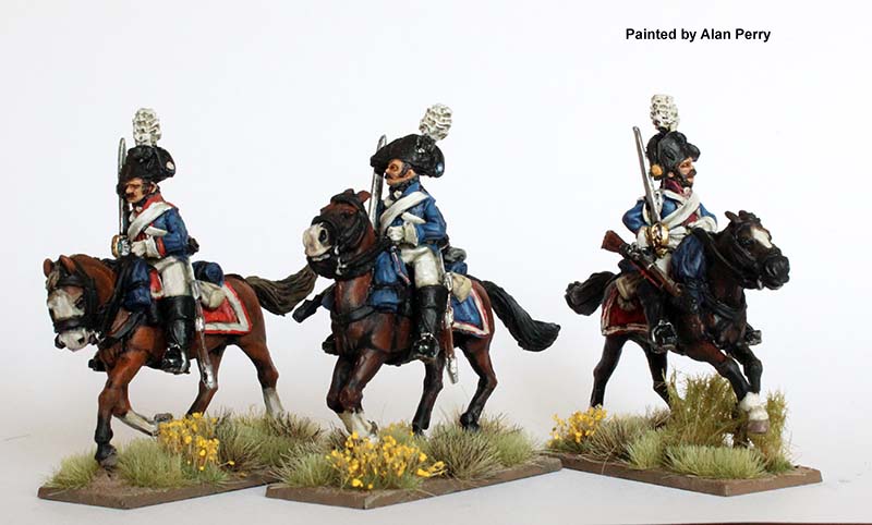 Perry Miniatures Napoleonic EP25 figurine dragons galop 28mm
