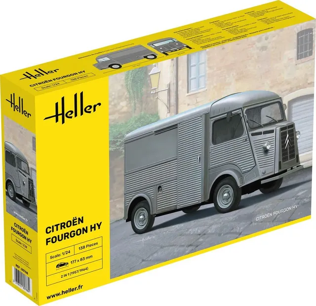 Heller Citroën Fourgon HY maquette camion 1/24 utilitaire
