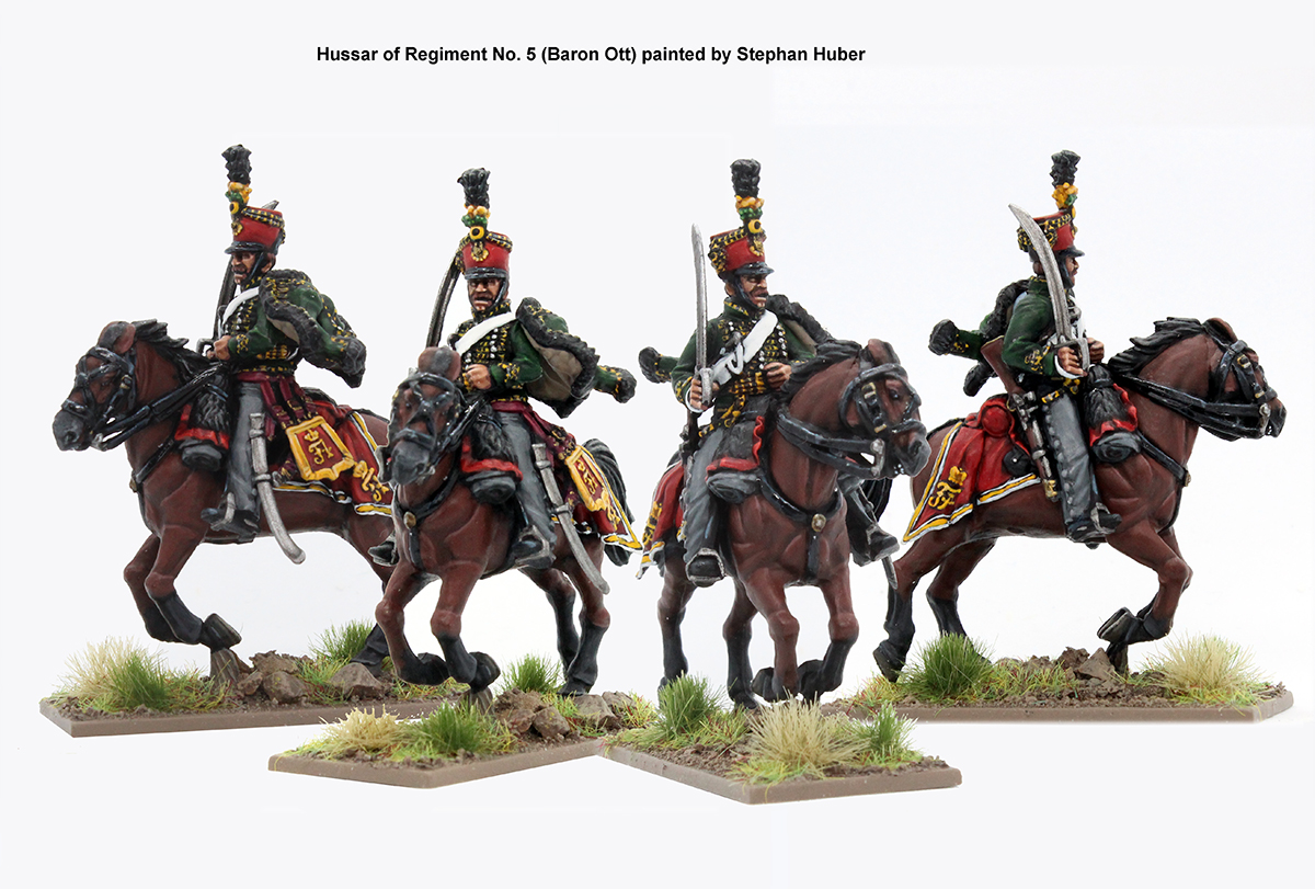 Perry AN100 boîte hussards autrichiens 14 cavaliers 28mm