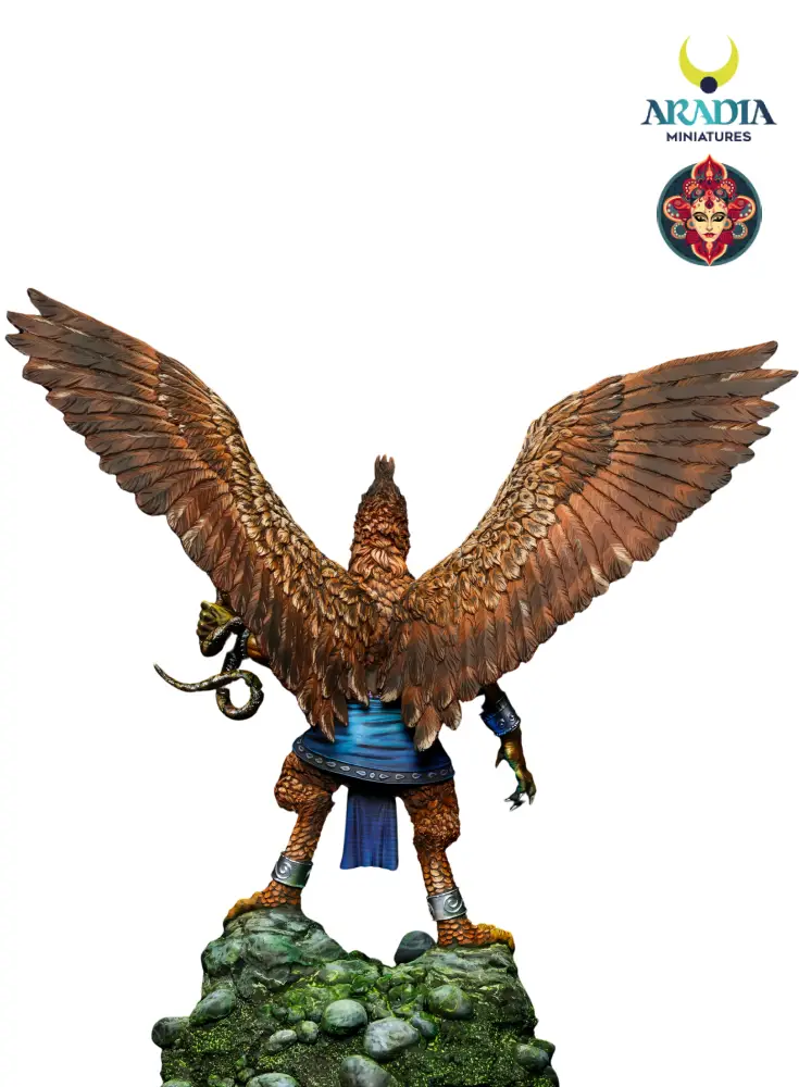 Aradia Minis Kali Yuga Garuda King figurine résine oiseau