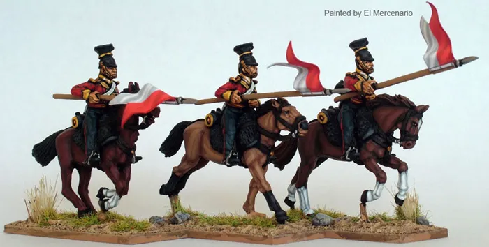 Perry Miniatures ISA58 BAL lanciers figurine 28mm charge