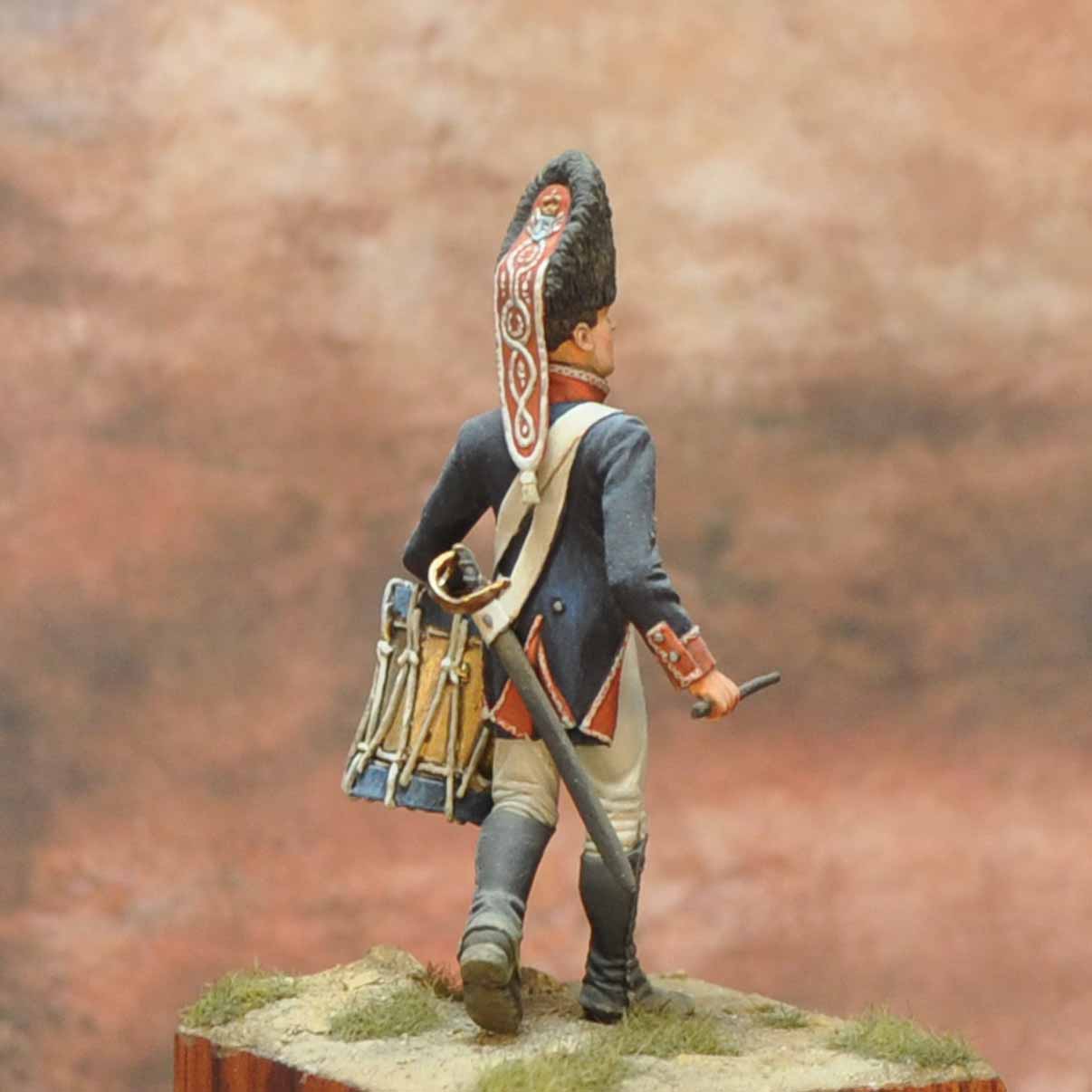 ART GIRONA Napoleonic Drummer Grenadier Zamora 1807 figurine