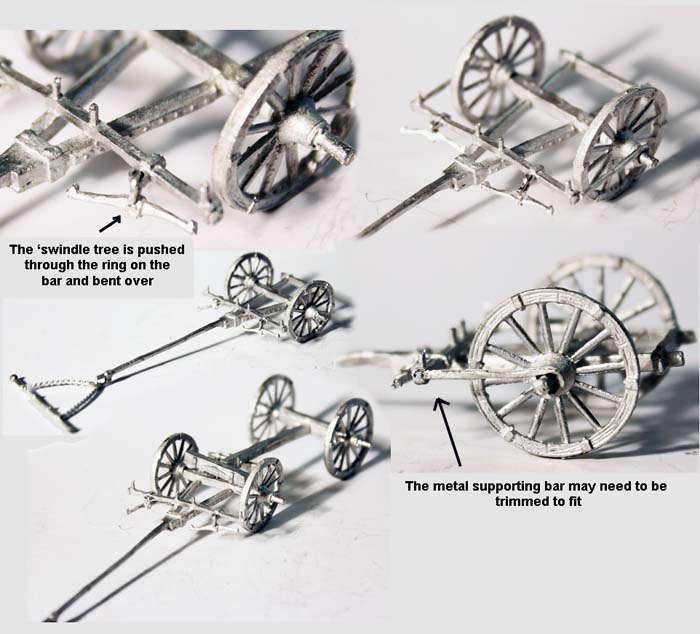 Perry Miniatures Napoleonic RN 15 chariot bagages 4 chevaux