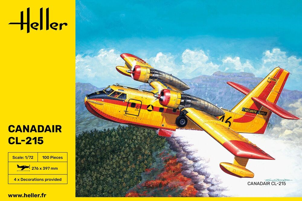 Heller Historical Collection Canadair CL-215 1/72 maquette avion