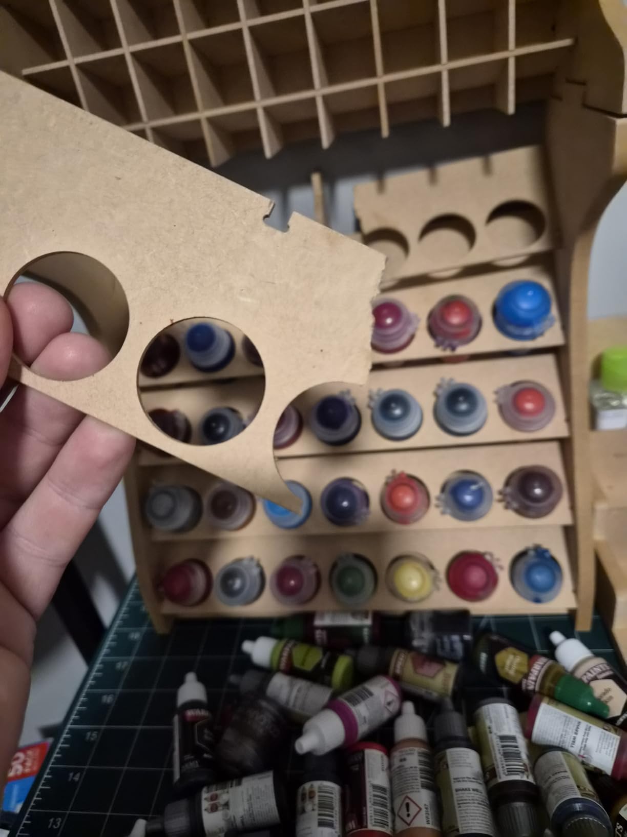 Bucasso Hobby Organizer GK PS rangement 211 pots MDF