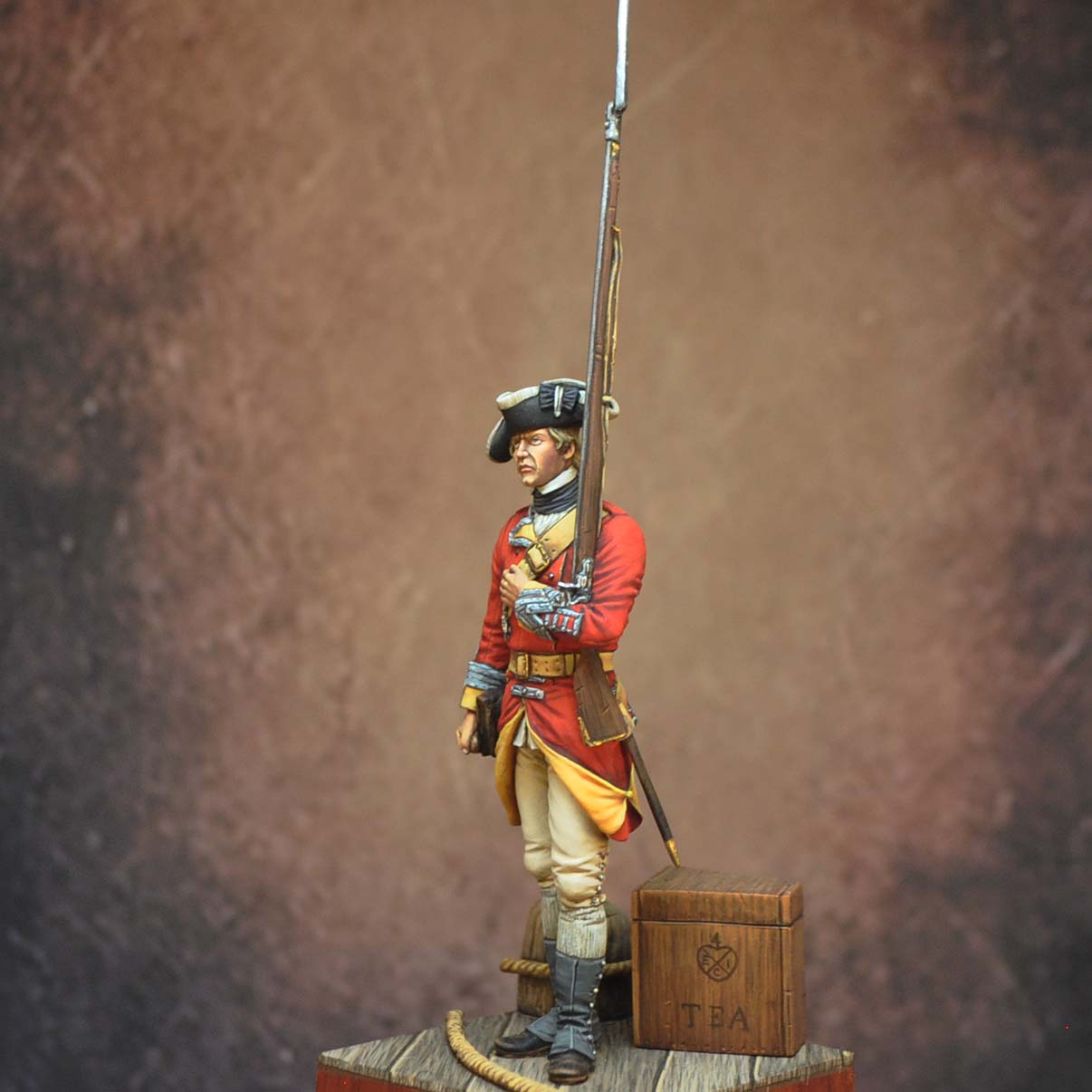 ART GIRONA 70mm Private 29th Regiment figurine Boston
