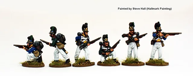 Perry Napoleonic BAV 16 Schuetzen figurines 28mm escarmouche