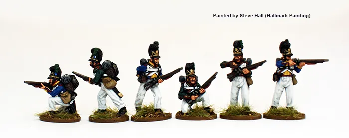 Perry Napoleonic BAV 16 Schuetzen figurines 28mm escarmouche