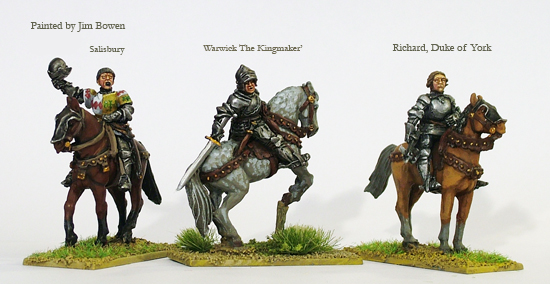 Perry Miniatures WR8 commandement monté figurines Warwick