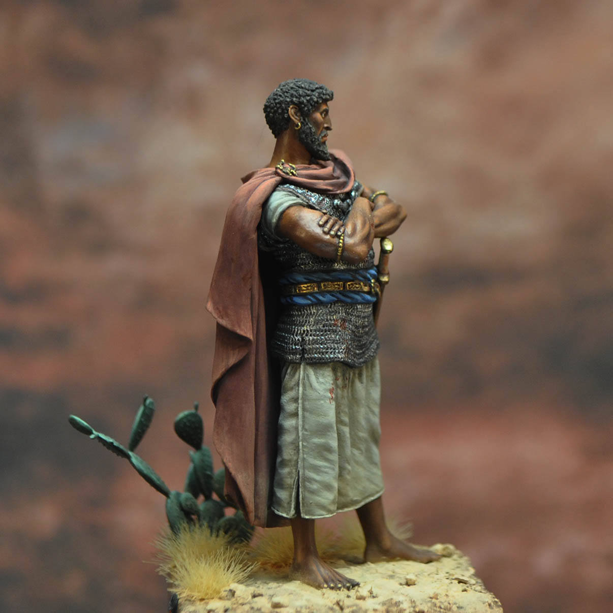 Art Girona Serie Historical Masinissa figurine roi numide