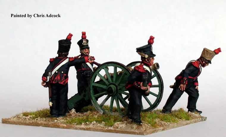 Perry Miniatures FN17 artillerie à pied figurines canon 6 livres